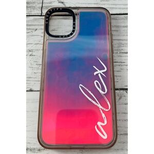 Casetify Neon Sand Liquid Impact Case for iPhone 11